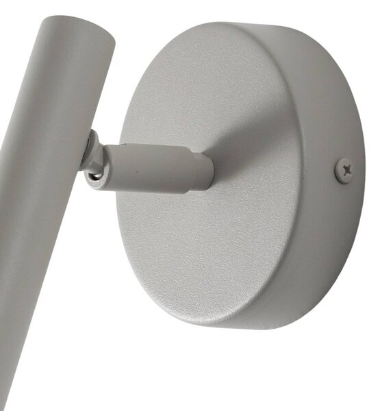 SIGMA Sopel fali világítás, taupe, 1 izzó, acél, G9, magasság 15 cm, dimmelhető, Krém / borostyánsárga, Nappali / Étkező, fém, Modern