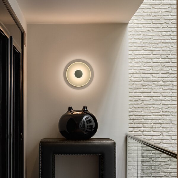 Fali Lámpa Vibia, Top, dimmable, Zöld, Nappali, Fém, Modern