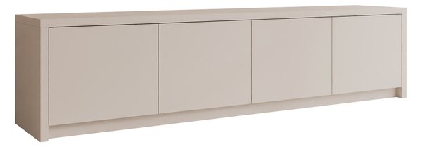 TV-állvány Lectio, Laminált forgácslap, 51x198x40cm, Bézs