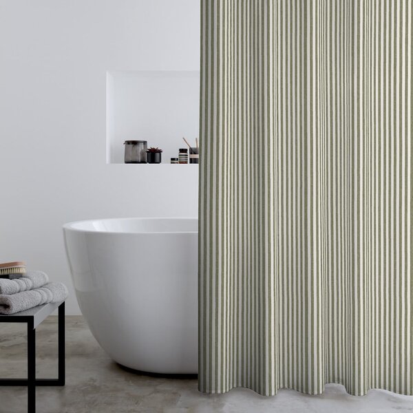 Zuhanyfüggöny 180x180 cm Stripe – Catherine Lansfield