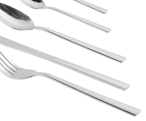 60 darabos evőeszközkészlet PENNE Ezüst
