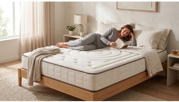 Kemény-közepes keménységű kétoldalas hab matrac 90x200 cm Cashmere Premier – Moonia