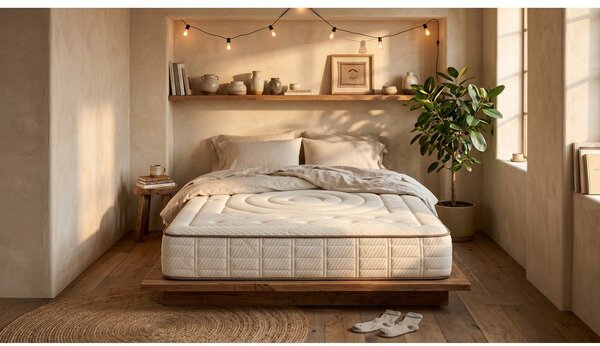 Kemény-közepes keménységű kétoldalas hab matrac 90x200 cm Cashmere Premier – Moonia