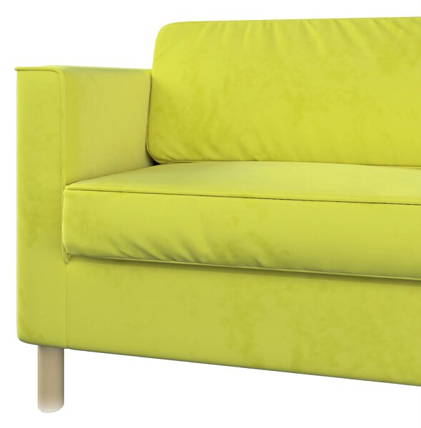 Pärup 2 személyes IKEA kanapéhoz huzat termék színe zöld szövet fényes, welwet