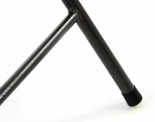 GARTHEN Kerti bárasztal kerek rattan utánzat 110 cm fekete