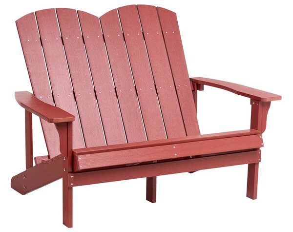 Kerti pad ADIRONDACK 125 cm Piros