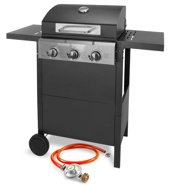 Fieldmann FZG 3003 Gázos Grillsütő, Fekete