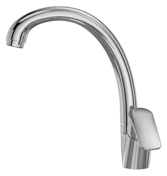 Mereo, Mereo mosogatócsaptelep, Pego, karral a kar felett, magasság 240 mm, króm, MER-CB20103P