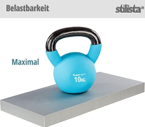 STILISTA Fali polc Volato 80 cm sötét fa