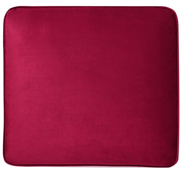 Fotel CHESTERFIELD Bársony Burgundi