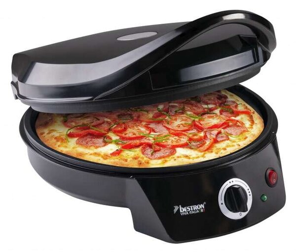 Bestron APZ400Z pizzasütő, fekete