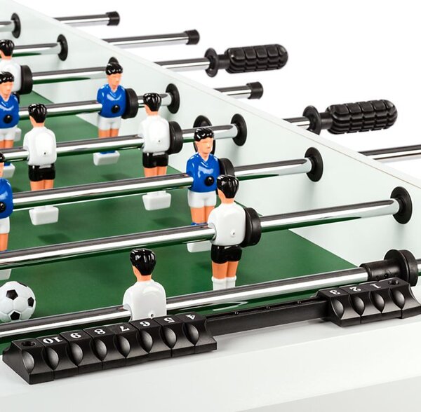 GamesPlanet® Csocsóasztal BELFAST Fehér 121 x 101 cm