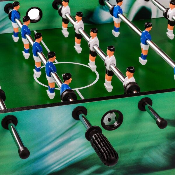 GamesPlanet® Csocsóasztal BELFAST Soccer 121 x 101 cm