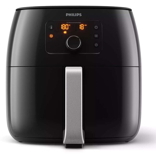 Philips HD9650/90 XXL Forrólevegős sütő 2225W, Fekete