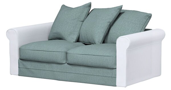 Huzat IKEA Grönlid 2 személyes kanapé szekcióra termék színe kék szövet fonott
