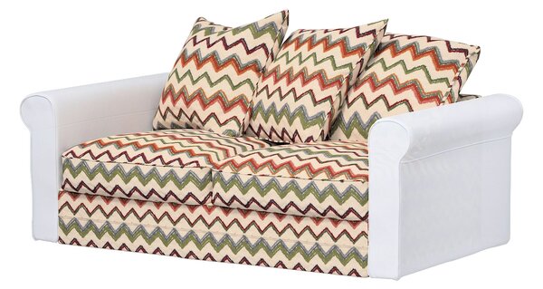 Huzat IKEA Grönlid 2 személyes kanapé szekcióra termék színe színes szövet fonott, mintás