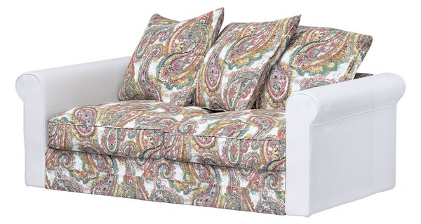 Huzat IKEA Grönlid 2 személyes kanapé szekcióra termék színe színes szövet fonott, mintás