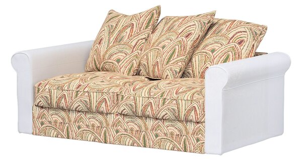 Huzat IKEA Grönlid 2 személyes kanapé szekcióra termék színe színes szövet fonott, mintás