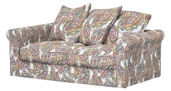 Huzat IKEA Grönlid 2 személyes kanapé szekcióra termék színe színes szövet fonott, mintás