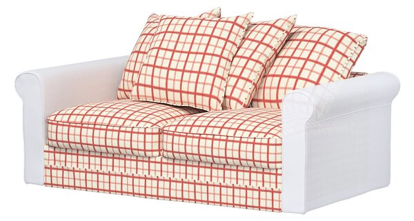 Huzat IKEA Grönlid 2 személyes, kihúzható kanapéra termék színe piros szövet mintás