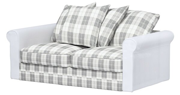 Huzat IKEA Grönlid 2 személyes, kihúzható kanapéra termék színe szürke szövet fonott, mintás