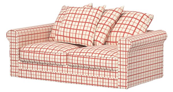 Huzat IKEA Grönlid 2 személyes, kihúzható kanapéra termék színe piros szövet mintás