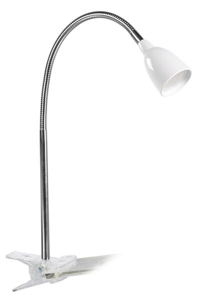 Clip-on LED asztali lámpa 2,5W, fehér