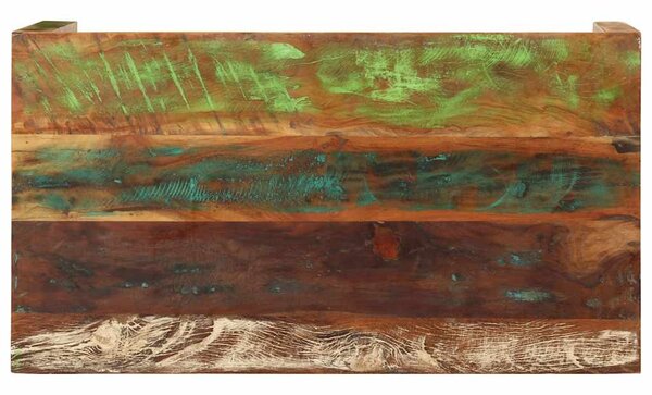Dohányzóasztal 110x55x40 cm Tömör, újrahasznosított fa
