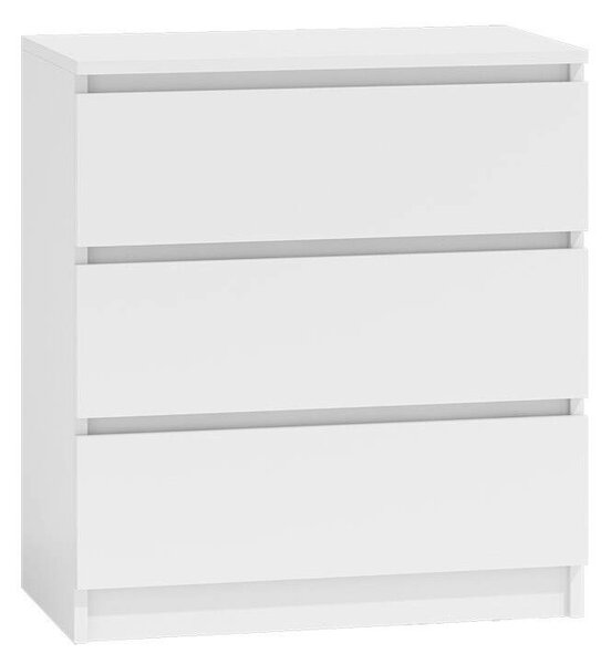 Fiókos Komód Mallow M3 70 - Fehér