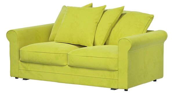 Huzat IKEA Grönlid 2 személyes, kihúzható kanapéra termék színe zöld szövet fényes, welwet