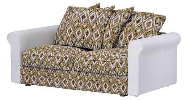 Huzat IKEA Grönlid 2 személyes, kihúzható kanapéra termék színe színes szövet fonott, mintás