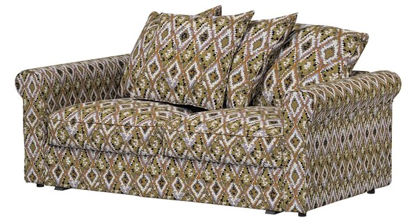 Huzat IKEA Grönlid 2 személyes, kihúzható kanapéra termék színe színes szövet fonott, mintás