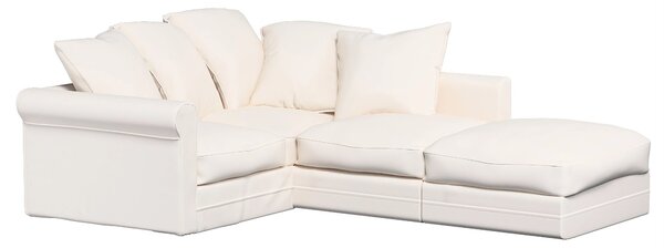 Grönlid sarokelem huzat – IKEA-kompatibilis termék színe bézs szövet fonott