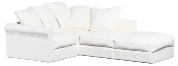 Grönlid sarokelem huzat – IKEA-kompatibilis termék színe fehér