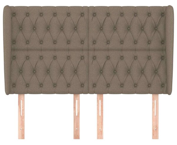Elegáns Szövet Fejtámla Szárnyakkal - 147x23x118/128 cm