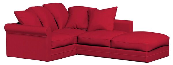 Grönlid sarokelem huzat – IKEA-kompatibilis termék színe piros szövet fonott
