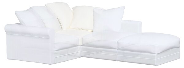 Grönlid sarokelem huzat – IKEA-kompatibilis termék színe fehér