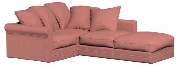 Grönlid sarokelem huzat – IKEA-kompatibilis termék színe barna szövet fonott