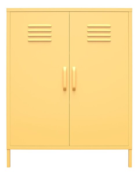 Cache sárga fém szekrény, 80 x 102 cm - Støraa