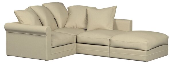 Grönlid sarokelem huzat – IKEA-kompatibilis termék színe zöld szövet fonott