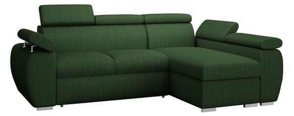 Sarokkanapé Columbus 192, Kárpit, 85x255x170cm