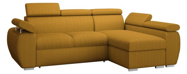 Sarokkanapé Columbus 192, Kárpit, 85x255x170cm