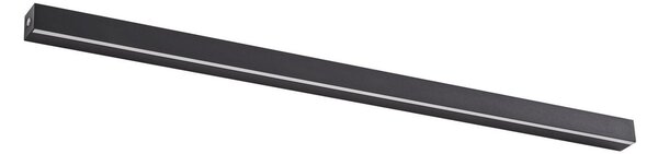 Fali Lámpa Lucande, Kinsley, dimmable, Fekete, Nappali, Fém, Modern