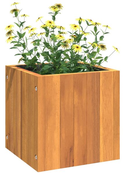 VidaXL tömör akácfa kerti virágtartó 25 x 25 x 25 cm