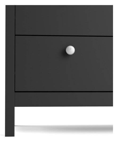 Fekete magas komód 82x99 cm Madrid – Tvilum