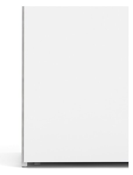 Fehér ruhásszekrény 78x200 cm Space – Tvilum