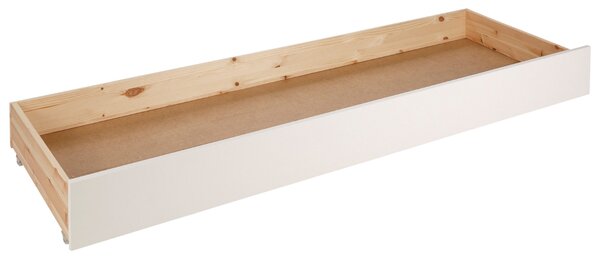 Fehér fenyő ágyfiók Vipack Pino Captain 185 x 65 cm