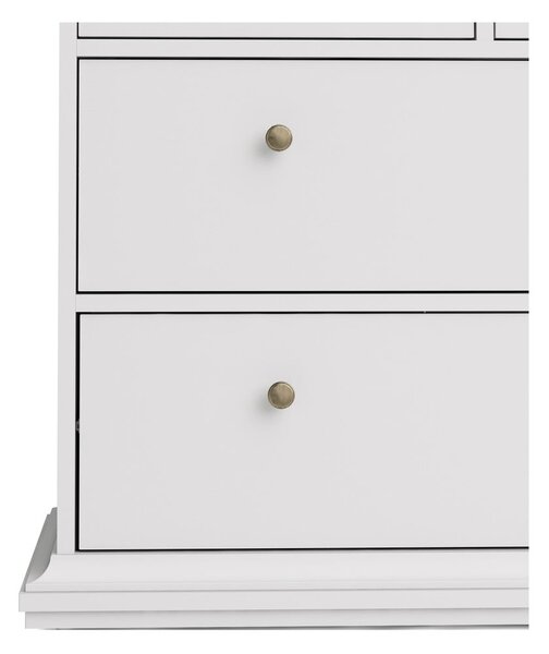 Fehér alacsony komód 183x87 cm Paris – Tvilum