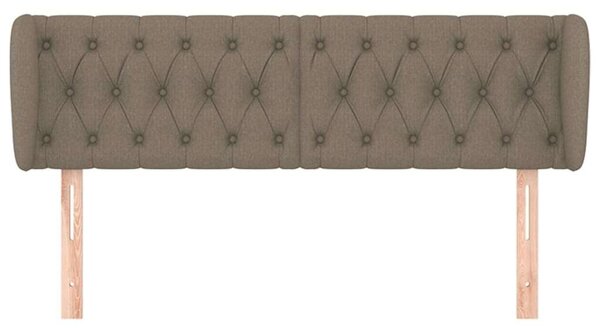 Elegáns Szövet Fejtámla - Gombos Díszítés - 147x23x78/88 cm