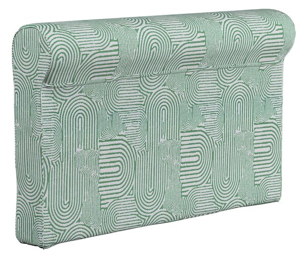 Grönlid kartámasz huzat – IKEA-kompatibilis termék színe zöld szövet fonott, mintás